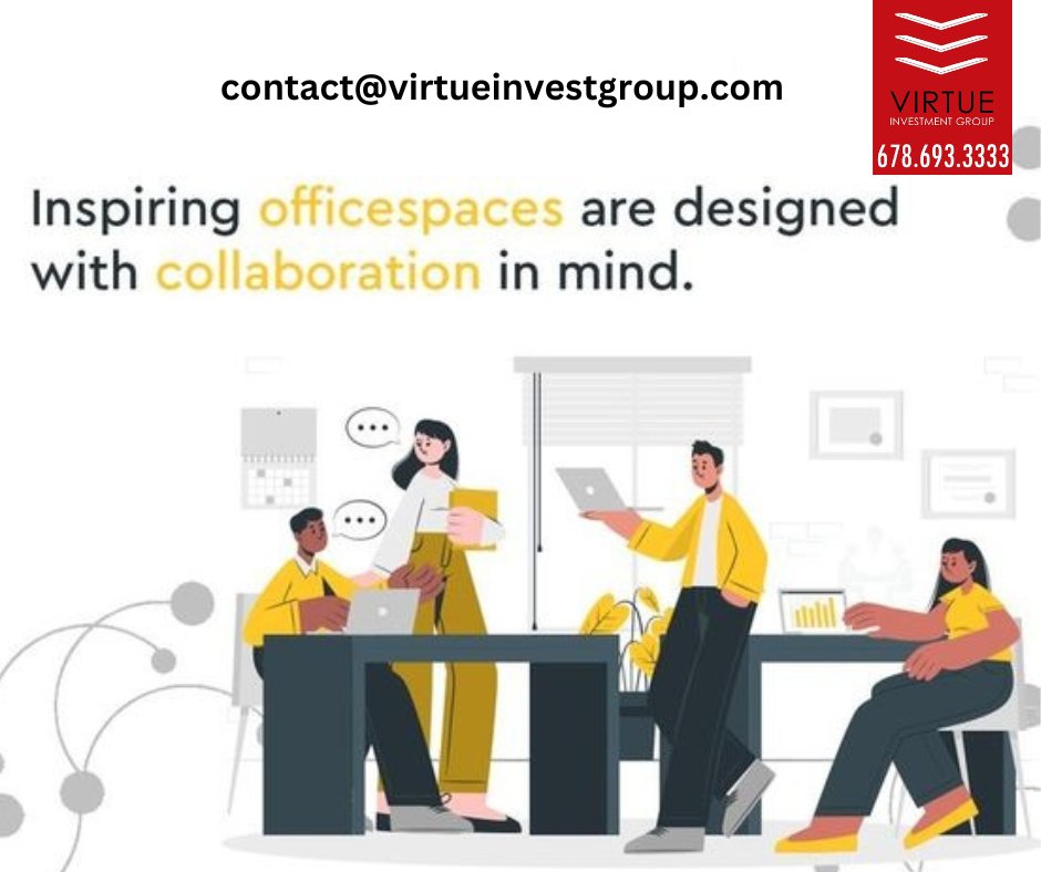Northpointpark's tweet photo. Creativity doesn't come from an empty space. When your surroundings are beautifully designed, you'll be more inspired to bring your best ideas to work.
Contact us for office leasing.

#virtueinvestgroup #HomeSweetHome #HouseHunting #PropertyListing #MontanaLiving https://t.co/4dSpkTGpYF