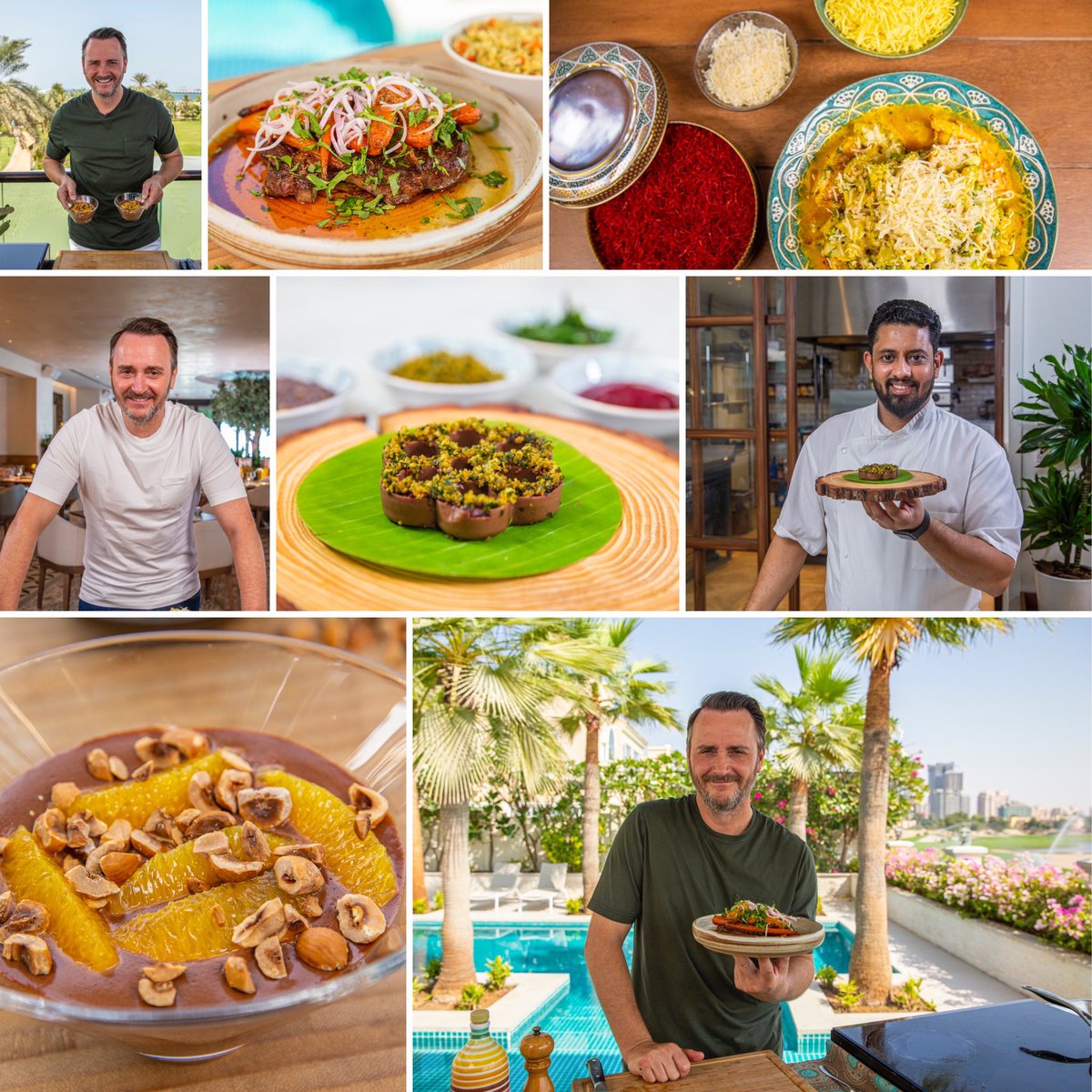 Join us this Saturday for the first ever ep of Jason Atherton’s #DubaiDishes 10.10am on #ITV.  Jason explores a traditional souk in the heart of the old town &amp; Dubai Chef <a href="/chefrahulrana/">chefrahulrana</a> creates an amazing #recipe you won’t want to miss. Spice up your Saturday! 
#jasonatherton