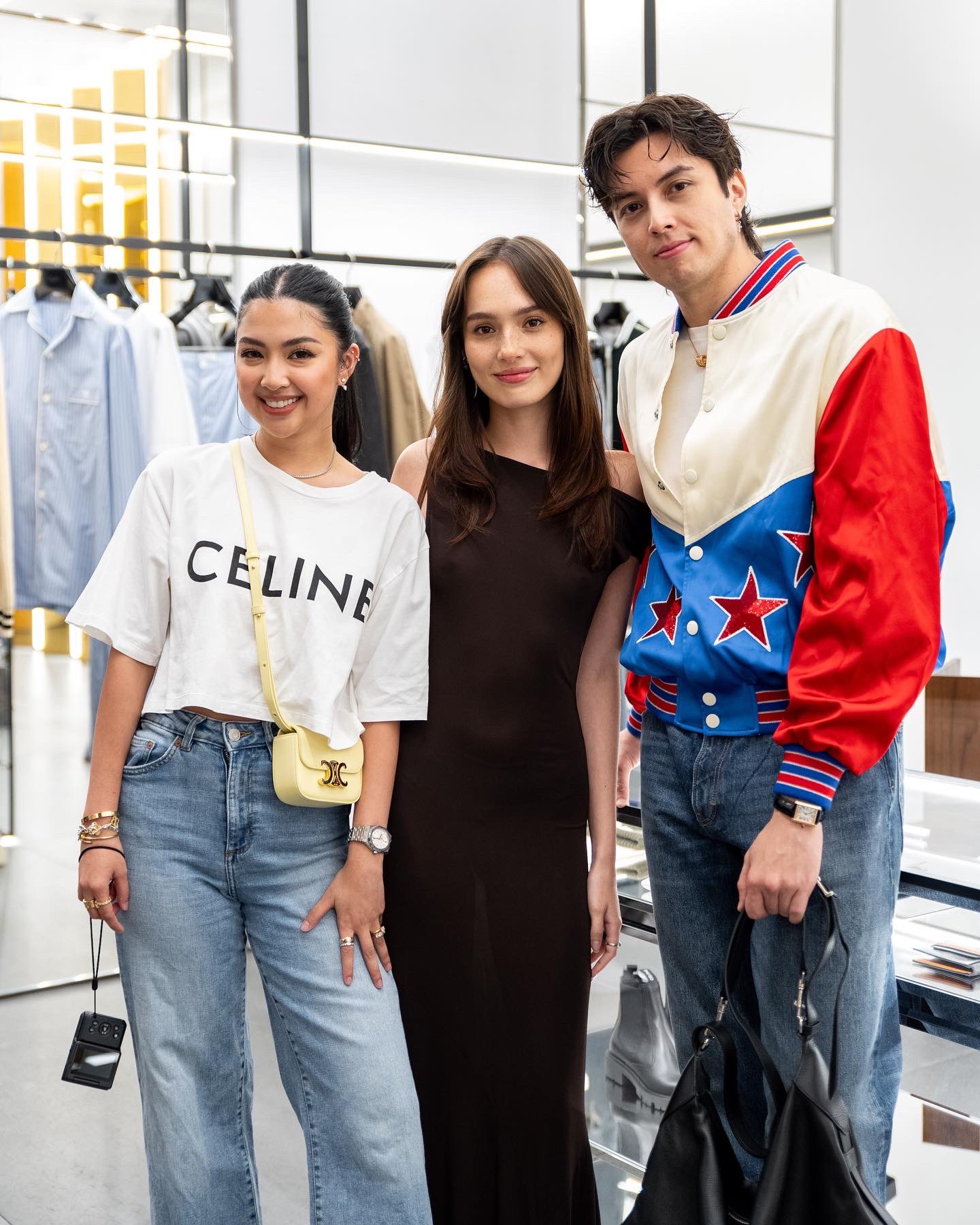 L'Officiel Philippines on X: CELINE launches its newest boutique at Solaire,  Manila, carrying both Men's and Women's collections. The country's top  fashion personalities came in attendance including Anne Curtis, Solenn  Huessaff, Rei