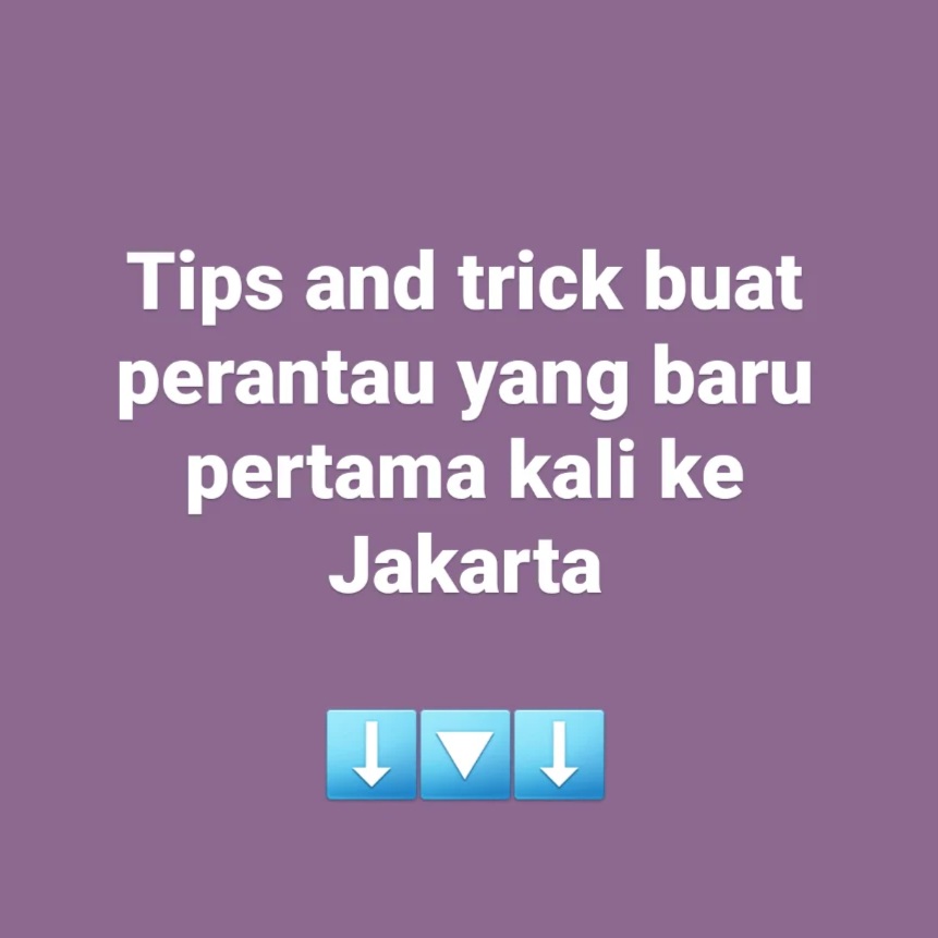 worksfess's tweet photo. work! sender jobseeker yang baru pertama kali ke jkt, boleh dong bagi sarannya kakak2, terima kasih ya https://t.co/BQclHcuZPf