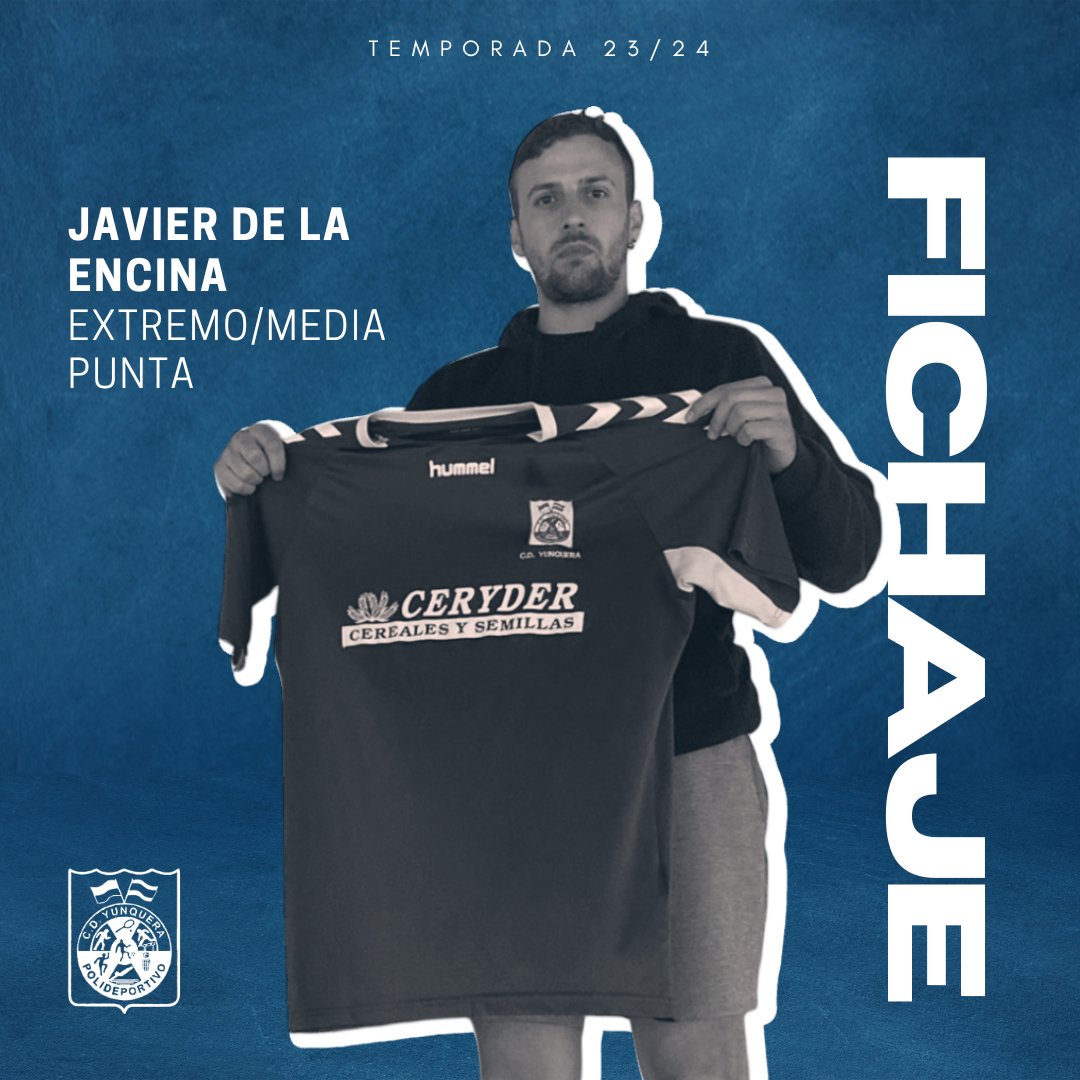 𝐄𝐍𝐂𝐈𝐍𝐀 𝐄𝐒 𝐄𝐋 𝐏𝐑𝐈𝐌𝐄𝐑 𝐅𝐈𝐂𝐇𝐀𝐉𝐄 𝐃𝐄 𝐋𝐀 𝟐𝟑/𝟐𝟒

Javier de la Encina llega al Yunquera tras haber estado 2 años parado por problemas personales. Su último equipo fue el Atlético Guadalajara.

¡Bienvenido a tu nueva casa, <a href="/encina8/">Javier De la Encina</a>! 💙

#Encina2024