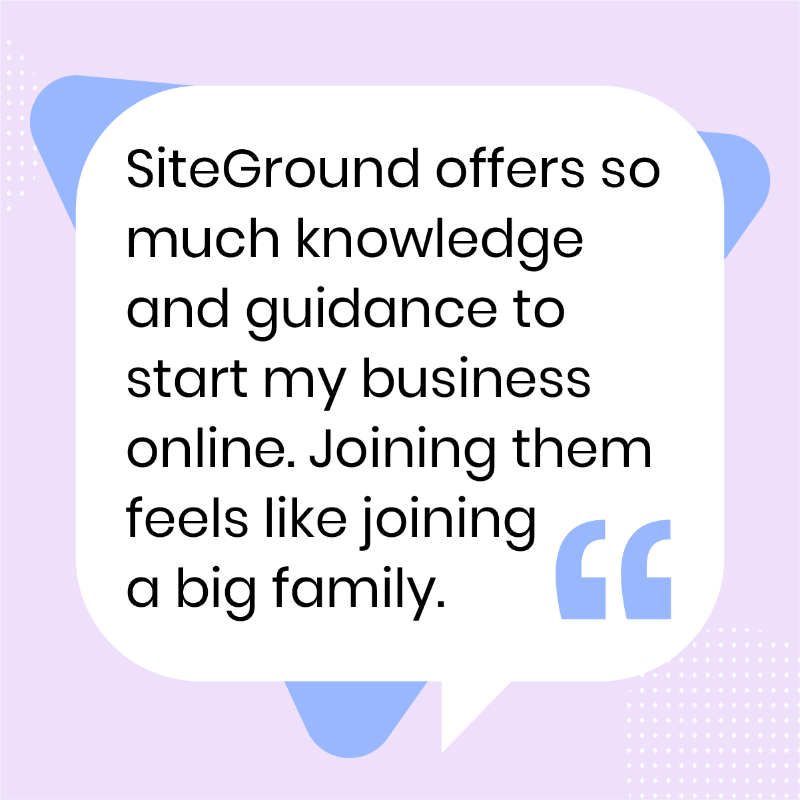 SiteGround's tweet photo. ❤️ We're thrilled with the positive feedback we receive for our Start Your Business Online #emailcourse.
It’s packed with actionable tips and challenges to help anyone launch their dream #onlinebusiness in just 30 days! 🤗