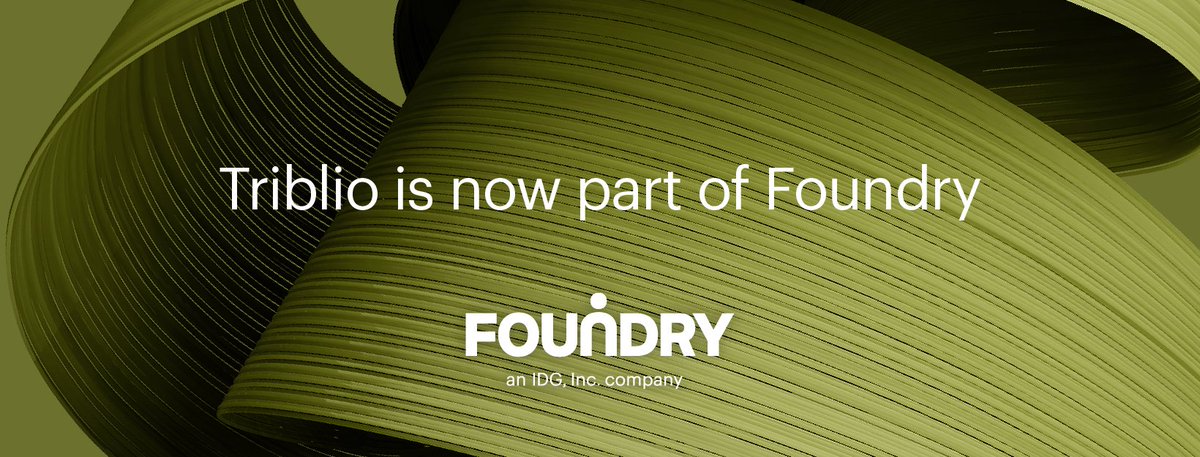 Triblio (a Foundry company) tweet media