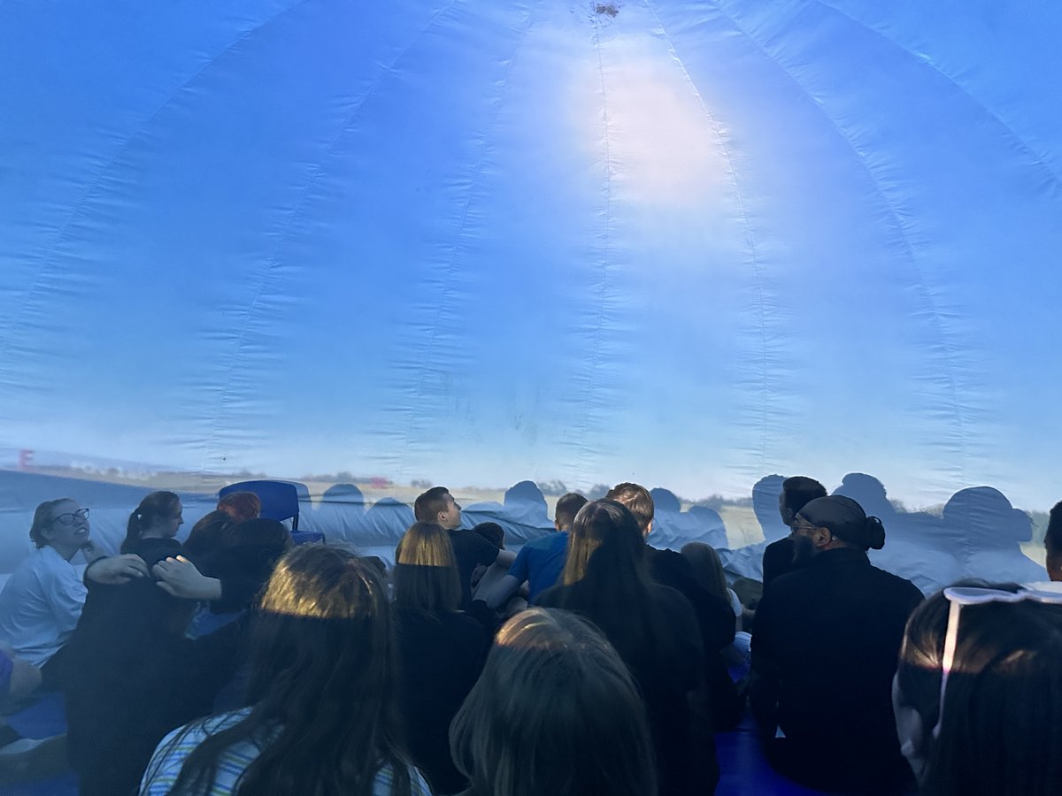 beyondTRNS's tweet photo. Thanks to Immersive Experiences for providing our students an experience today with the Planetarium.

Students and staff thoroughly enjoyed the creative educational show. A huge thanks to Miss Travis for suggesting this and also to Mr Loweth for organising it. #proudtoberns https://t.co/yDdQ1rnSw2
