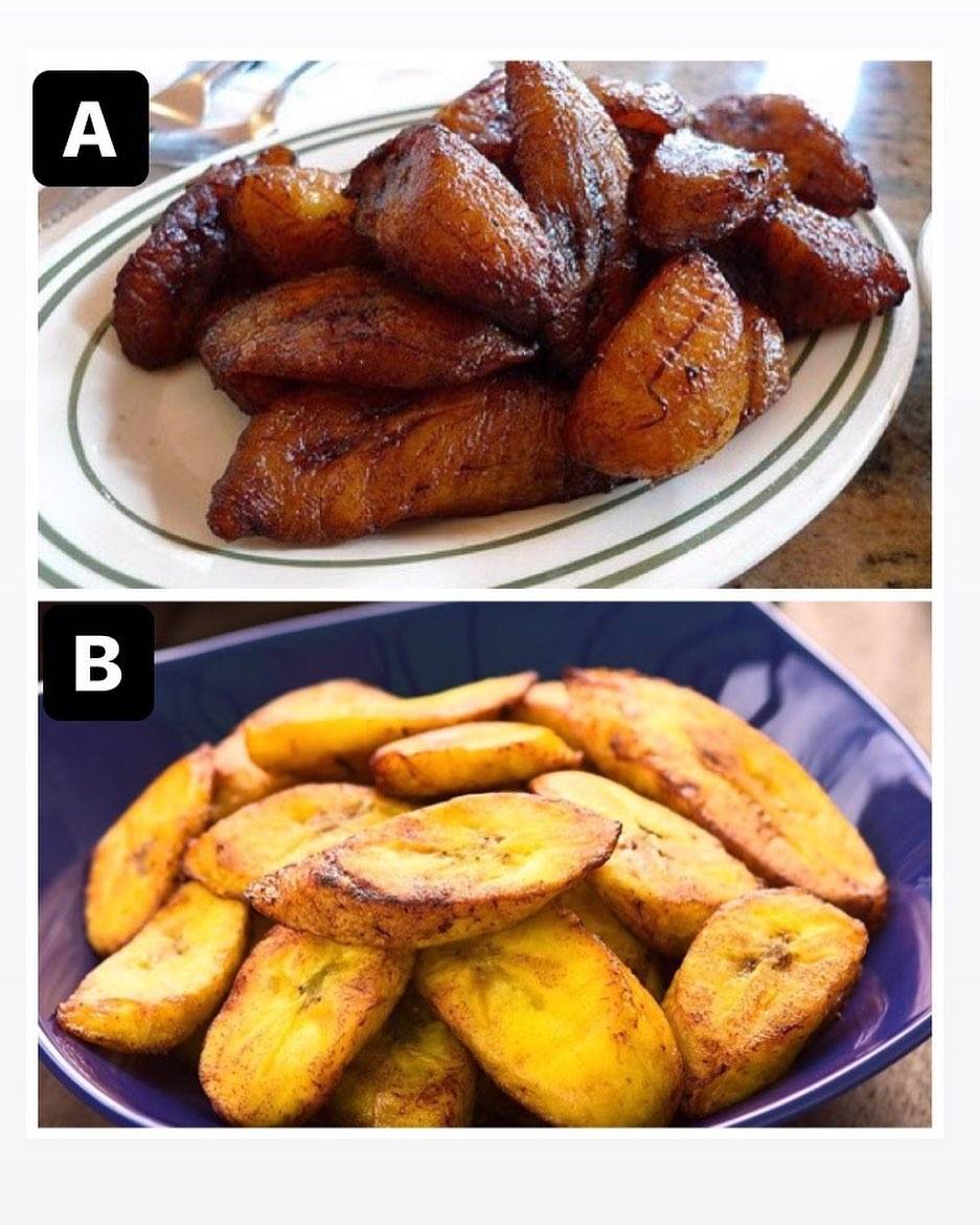 Plantain Lovers
A or B ?