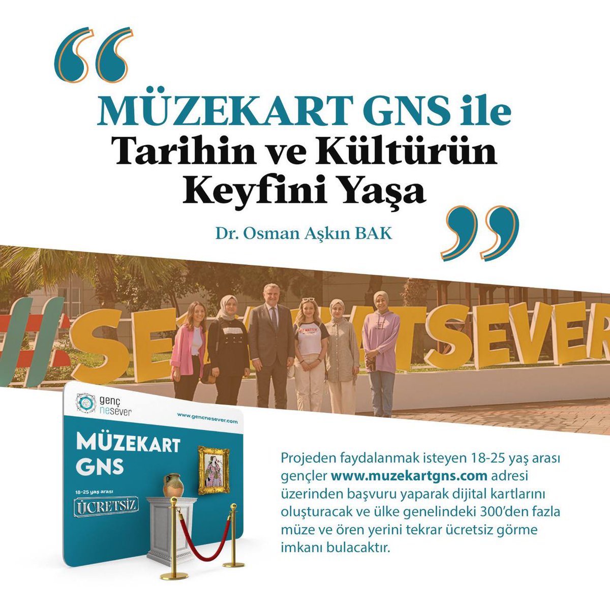 #MüzekartGNS ile tarihin ve kültürün keyfini yaşa😊