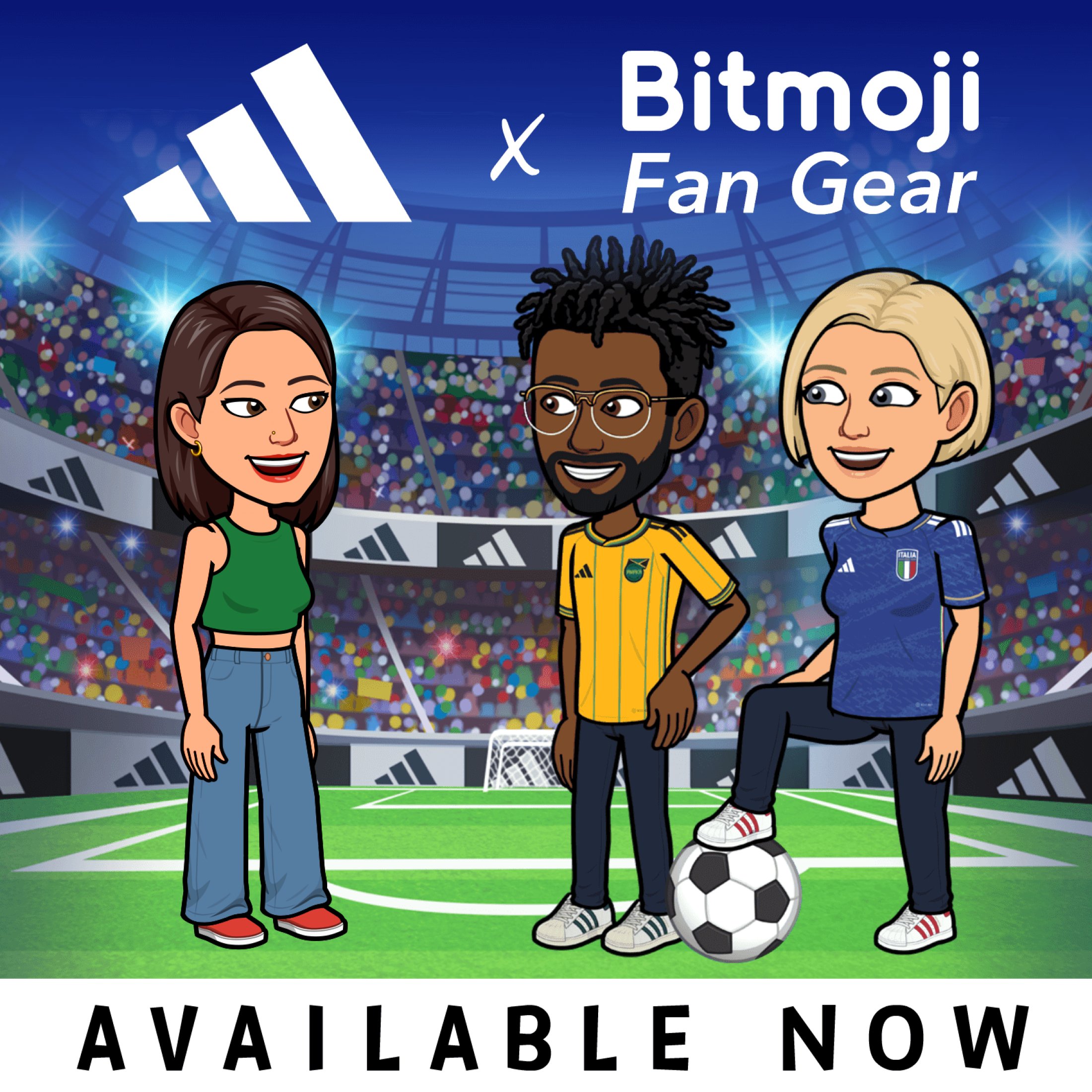 Bitmoji on X Your Bitmoji in adidas Fan Gear That s a goal Tap here and dress your avatar in official kits https t CqkgqnLcmF https t 83nCMHtc7G X