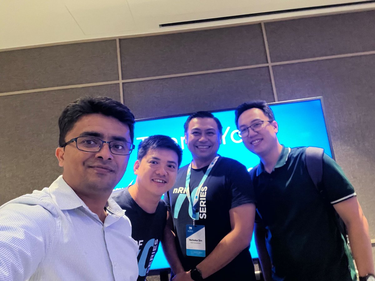 vishnupatekar's tweet image. Thanks @NordicTweets 

 Nordic Tech Tour APAC 2023  #Singapore.  #nRF7002

#medicaldevices #iot #wireless #nrf52 #nrf53 #NordicTechTour #internetofthings #ble #wifi #delighteck #IoT #nRF54H20 @PSACertified

youtube.com/watch?v=zz5ovs…

Need help in building #iot device? Let’s talk!