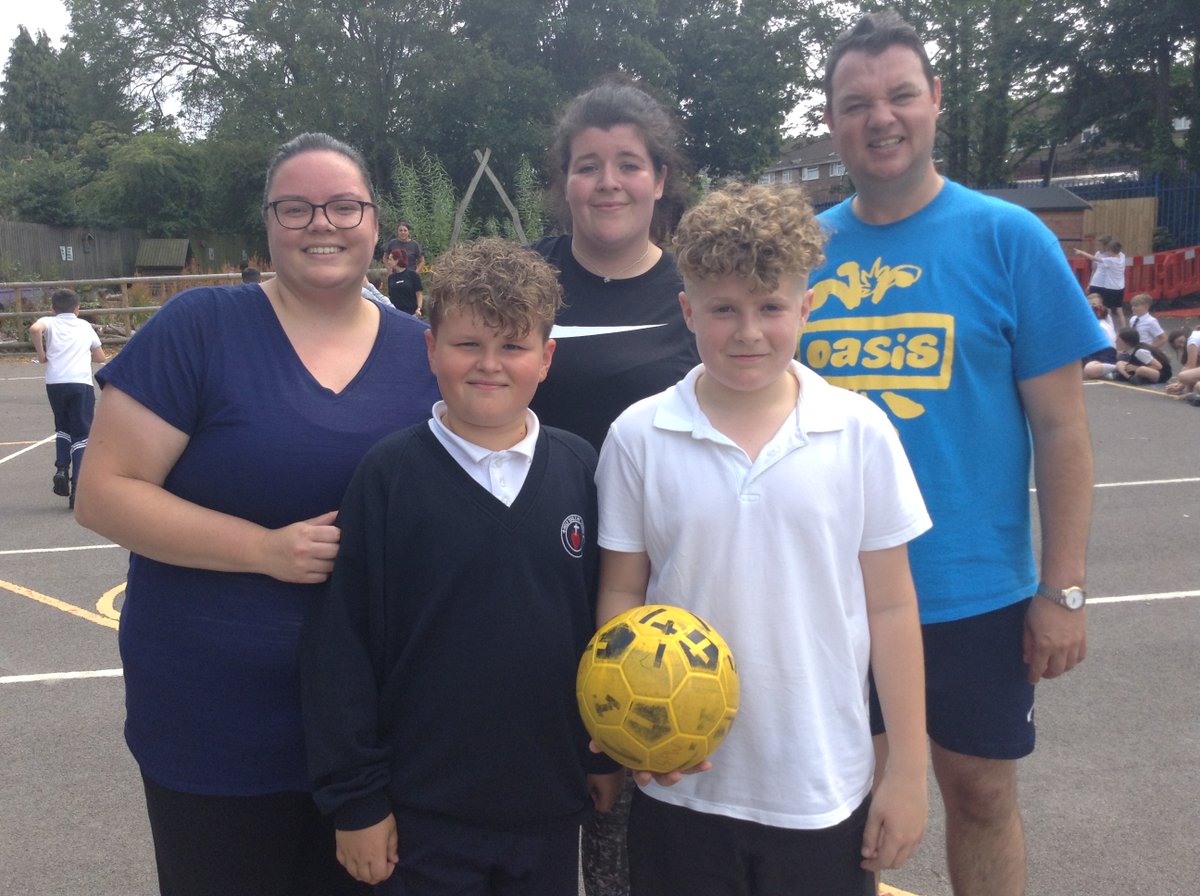 SoulsSchool's tweet photo. Teachers versus Year 6 Bench ball. Who won? The teachers of course! Great time had by all. Well done to all of the Year 6 children and teachers that participated in the matches #benchball #weloveschool https://t.co/555uv9tqf0