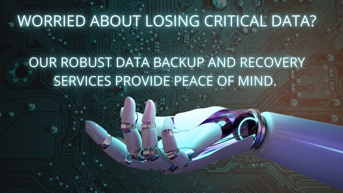 Alwaysmoreee's tweet image. We can help you develop comprehensive data protection strategies to minimize downtime and ensure your business runs smoothly, no matter what happens.
#ScalableITSolutions #DataSolutions #RecoverySolutions
