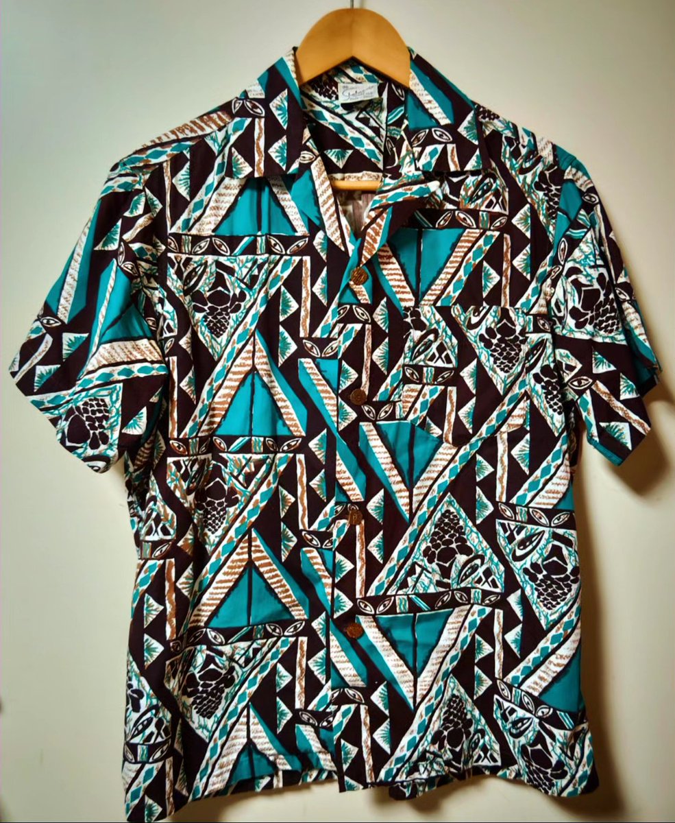 Vintage 1950's Shaheen's of Honolulu CottonAloha Shirt!

#vintagealohashirt 
#vintagehawaiianshirt 
#alfredshaheen 
#vintageclothing 
#ヴィンテージ古着 
#ヴィンテージアロハシャツ 
#ヴィンテージハワイアンシャツ