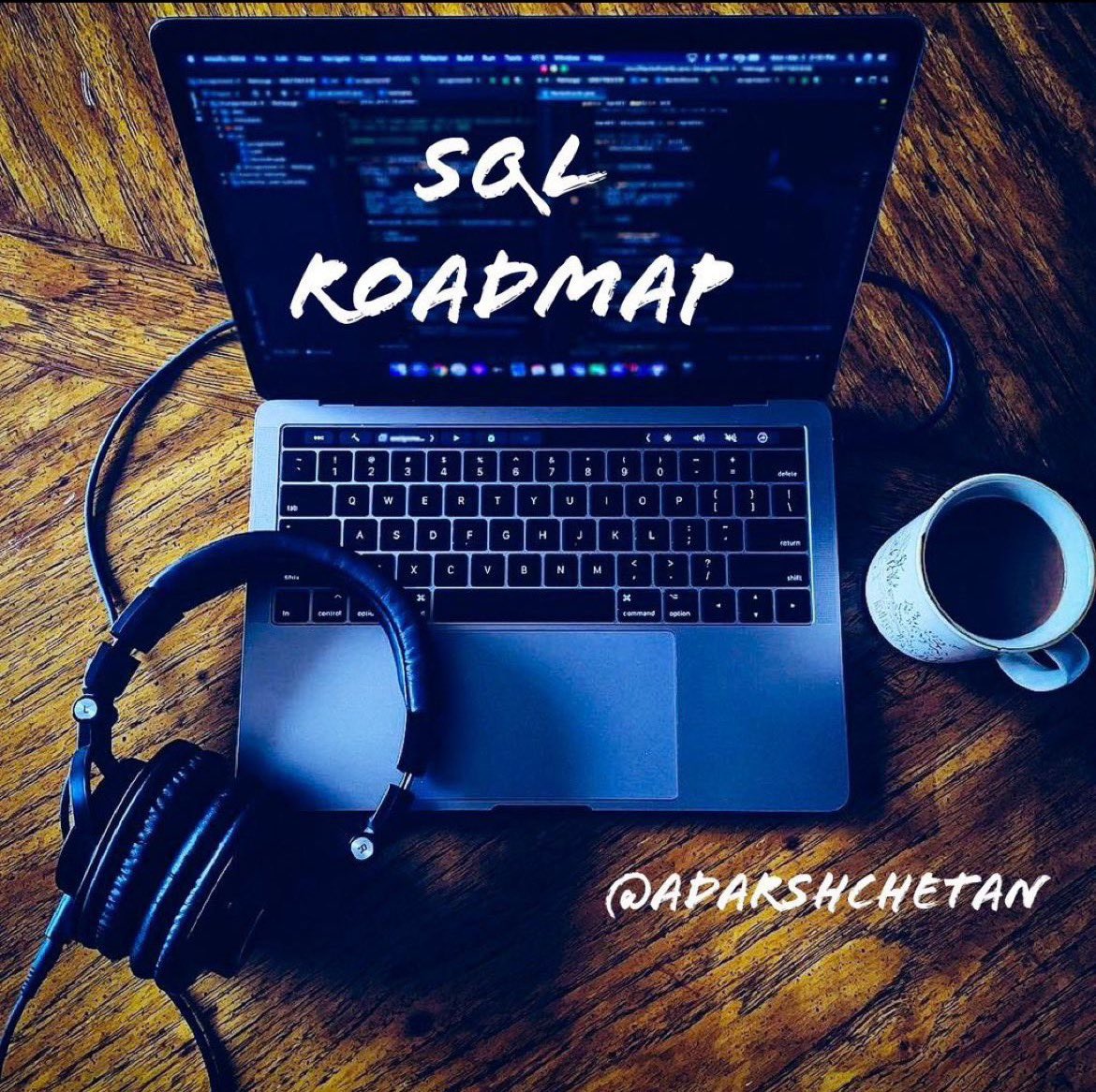 AdarshChetan's tweet image. SQL Roadmap with YouTube Resources 

A Thread 🧵