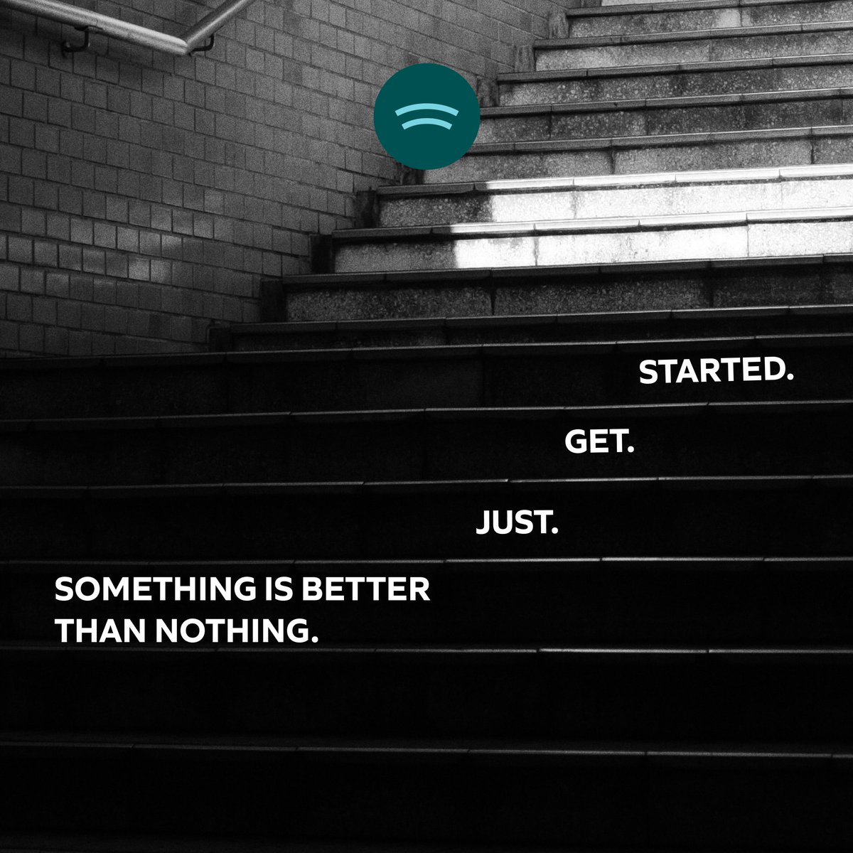 ResonateGroup's tweet photo. Quality is a good thing, but there's no substitute for getting started. https://t.co/oZimLybr7S