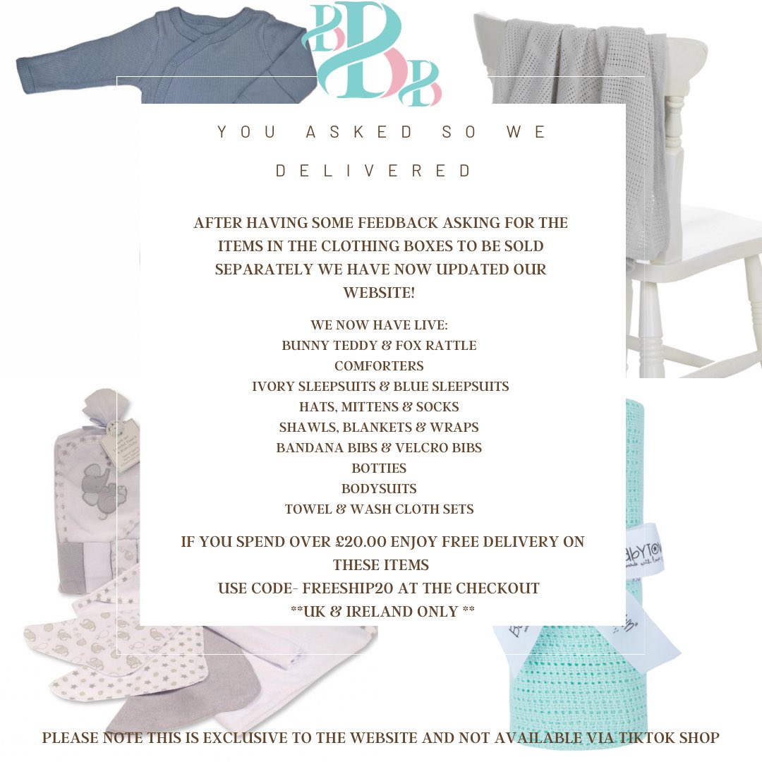 bumpbirthbegin's tweet photo. Check out the new stock live on the website https://t.co/GyEiJFL6Rr