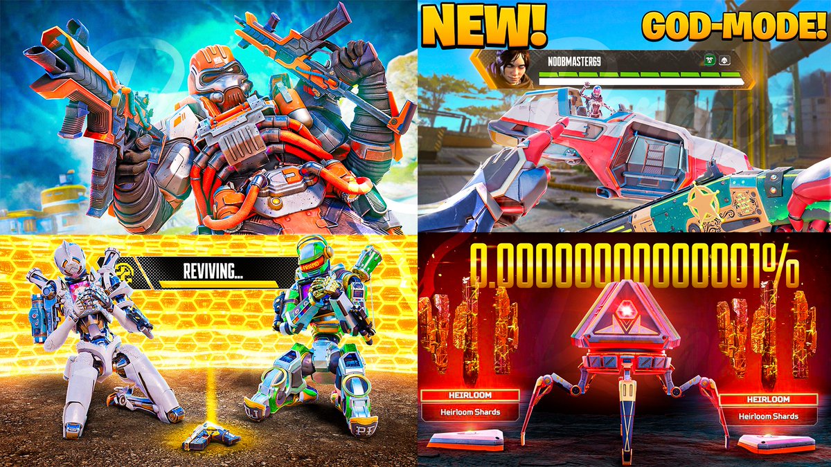 DonnieOficial's tweet photo. My recent comissions of Apex 3D Thumbnails
-
If you're interested, don't hesitate to send me a DM.
#ApexLegends #APEX #3DThumbnails #Thumbnails #thumbmaker #3D https://t.co/lx1nCUFapg