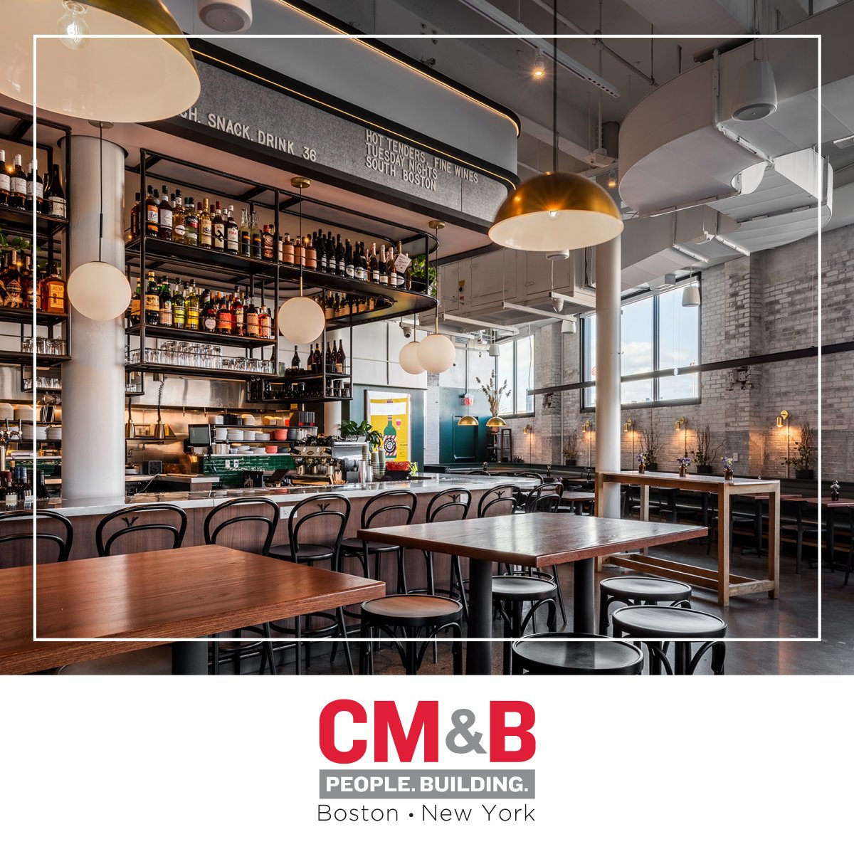 cmbteaminc's tweet image. Summer has arrived! 🌞

If you're searching for a spot with solid patio vibes, look no further than @shybird, our latest restaurant project!

#PeopleBuilding #Construction  #GeneralContractor #Boston #Restaurants #CaughtInSouthie #Restaurants #SouthBoston #SouthieRestaurants