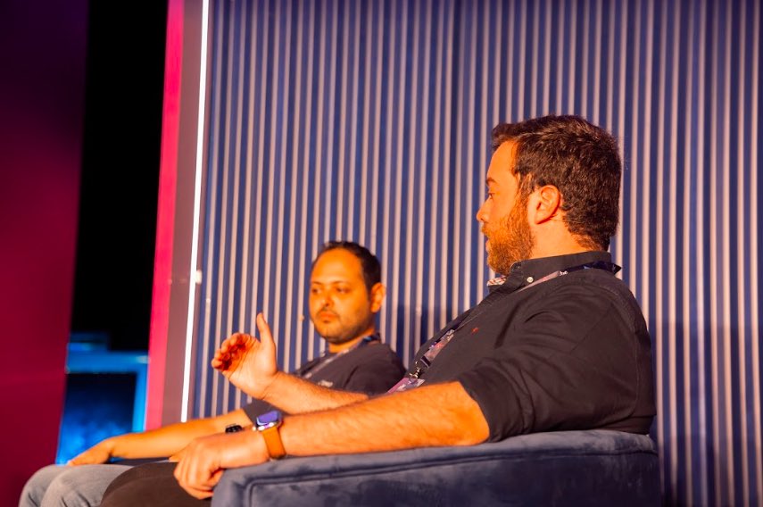 stepconference's tweet photo. "There's definitely a glory in being a pioneer, being the first to start, but it does also have its sleepless nights and the days that you think, why am I doing this?"
On today’s #StepPodcast episode, @mamine, Ahmed Arif,@Moekhashoggi1, and @rayan_alsharif discuss the challenging process of entering unregulated markets.