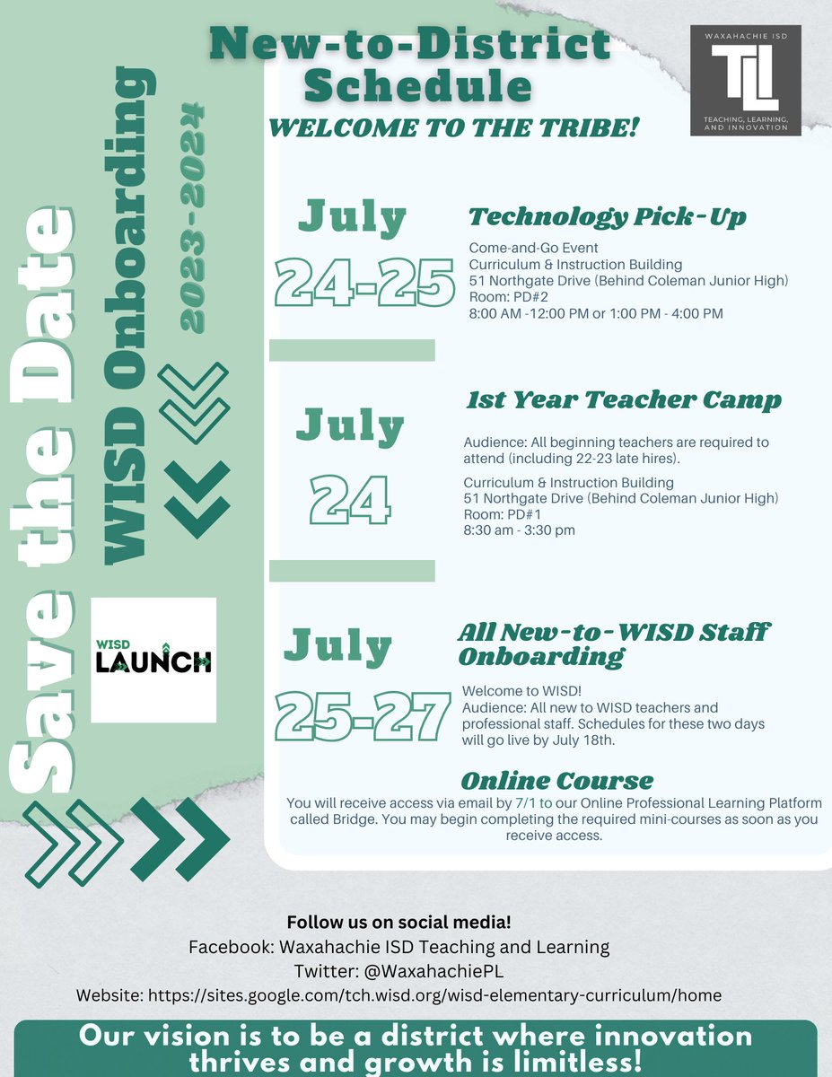 Waxahachie ISD Teaching & Learning (@waxahachiepl) on Twitter photo 