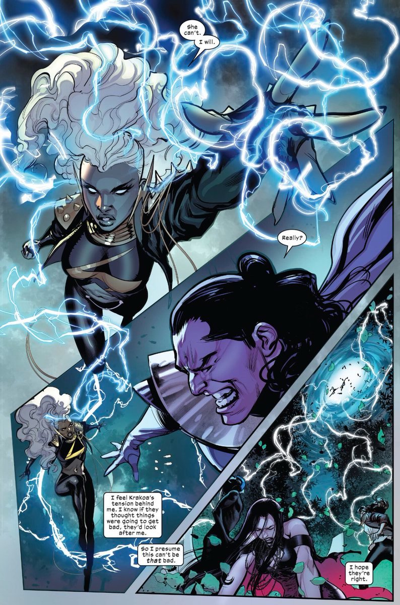 GoddessofMars2's tweet photo. #Storm possess 3 Distinct Limitless Powers that I have noticed writers attempting to make 1 & BOX HER IN. I know their game plan & I'm VERY UPSET!
#Godhead
#OmegaPower
#Sorcery
She uses her Godhead? Weather
She uses her Magic? Weather
Her Omega power is more than? Weather! https://t.co/NLwsLBgr98