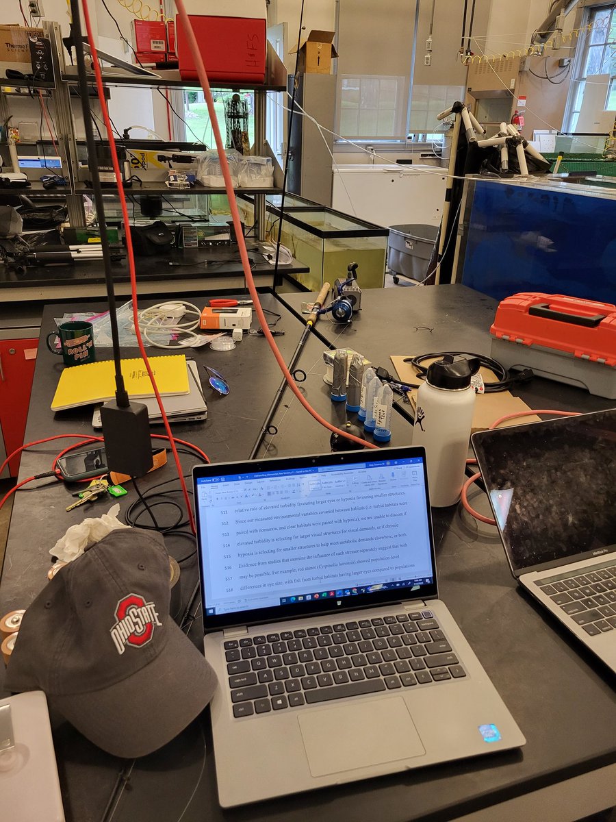 So much science-ing this week! @stonelab @GrayFishLab @OSUEnvironment #LakeErieLove