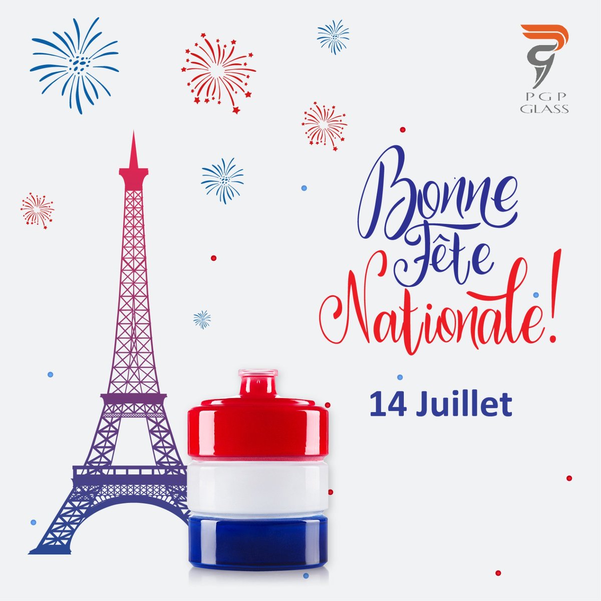 PGPGlass's tweet photo. Wishing our French partners and clients 🇫🇷 Bonne Fete Nationale! Happy Bastille Day! 🇫🇷

#happybastilleday #bastilleday #bastilleday2023 #bastille #14juillet #packagingindustry #glasspackaging #premiumglass #PGPGlass #glassmanufacturing #glassmaker #glassworld #glassdesign https://t.co/1obvgpD2OW