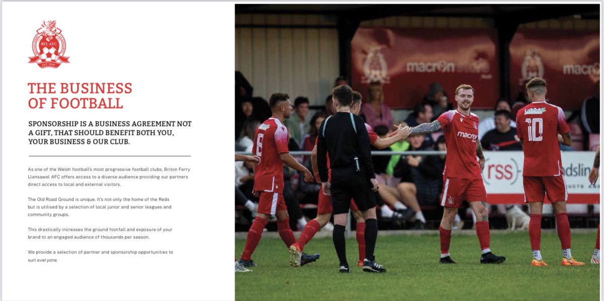stevedavies006's tweet photo. Is your business is looking for a ‘value for money’ Sponsorship deal which provides a return on your investment offering direct access &amp; exposure for your brand with a full range of sponsorship opportunities available. 

#RedsUnite #IAmRed #sponsorship #football #community https://t.co/lXhiNIKPpg