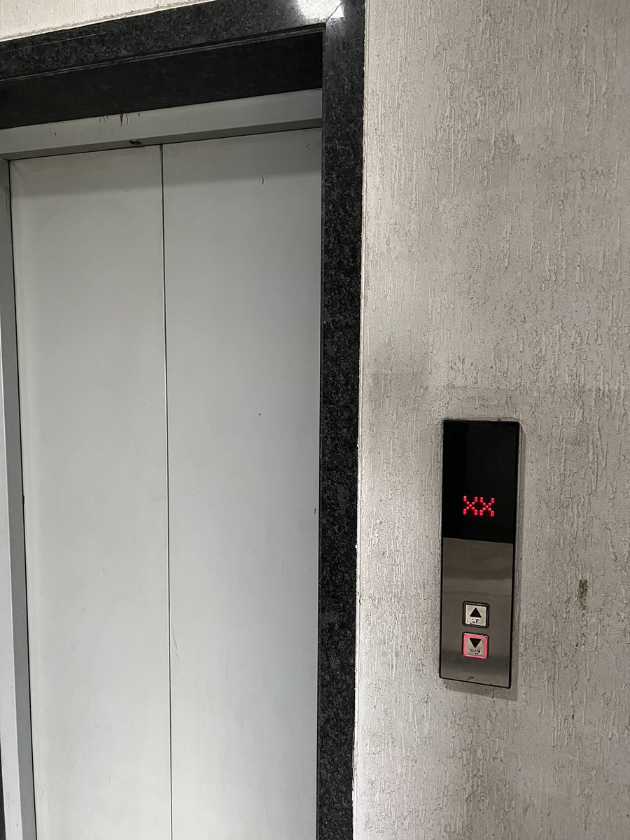 kingtaurus21's tweet photo. @thyssenkrupp @thyssenkrupp_en Constant breakdown of lift with this error; reason given by AMC team is this occurs due to holding of lift on a specific floor for too long. Never heard any lift breaking down so often due to holding it. Please look into the matter urgently. https://t.co/7ThZvog0BR