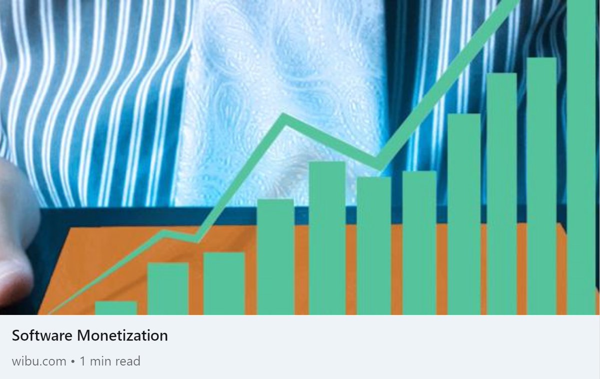 wibuusa's tweet image. Ready to unlock the hidden goldmine within your software? lnkd.in/gbfm_4uv #SoftwareMonetization #CodeMeter #ProfitOptimization #softwarepiracy #intellectualproperty #software #monetization #monetizationstrategies