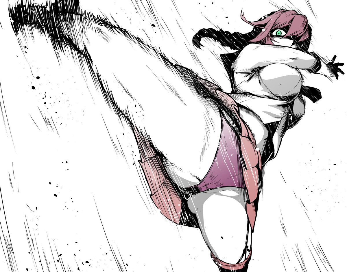 #見た人は無言で躍動感を魅せる