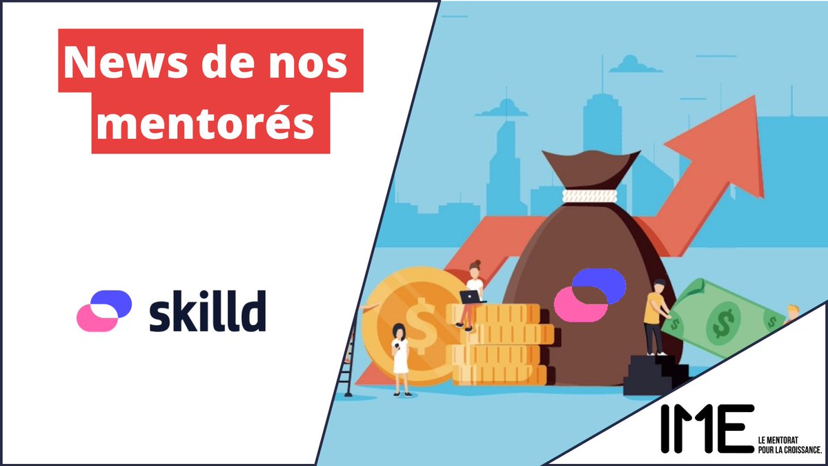 News de nos #mentorés
✅Levée de fonds réussie pour <a href="/Skilld_fr/">Skilld</a> ! 🚀
✅Une levée de fonds qui va permettre l’accélération de la mission et la mise en valeur et l'importance des communautés dans l'entrepreneuriat.