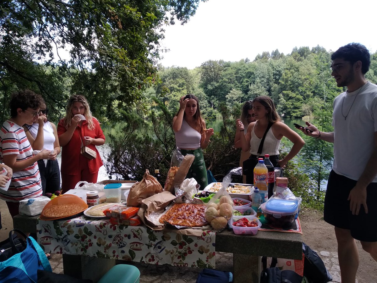 LabNeuroscience's tweet photo. Yesterday was a lovely day for our lab team as we gathered for a delightful picnic at the river beach of Adaúfe, Braga. We enjoyed each other's company, savored delicious food, and strengthened our bonds. Looking forward to our next memorable event together! https://t.co/2xW0dRkb1U