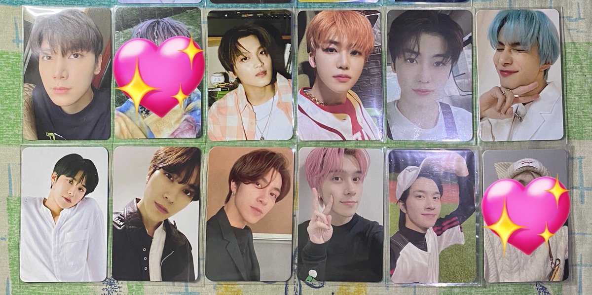 wts / want to sell

aab pc nct, offer by dm ! (not incl fee packing 5k &amp; adm shopee)

dom jkt, splitpay yaa~

t. pc ten jopping superm haechan hotsauce tc jaemin jeruk universe jungwoo fortune the link hendery baseball kihno departure awaken totms