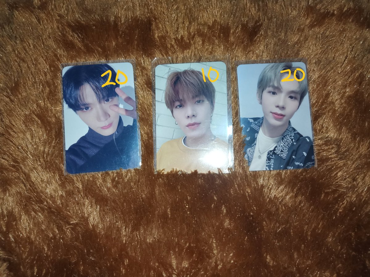 kitteoc's tweet image. WTS // WANT TO SELL IN RUSH

Photocard/PC NCT 127, NCT Dream, Way V

✅ Vidcon
✅ Nego tipis
✅ Via oren
✅ Keep event with DP 60%
❌ HNR
❌ Packing (take 5&amp;gt; free packing)

For serious buyer only.
Tag. PC NCT Johnny, Yuta, Taeyong, Haechan, Kun, Jungwoo, Taeyong, Doyoung