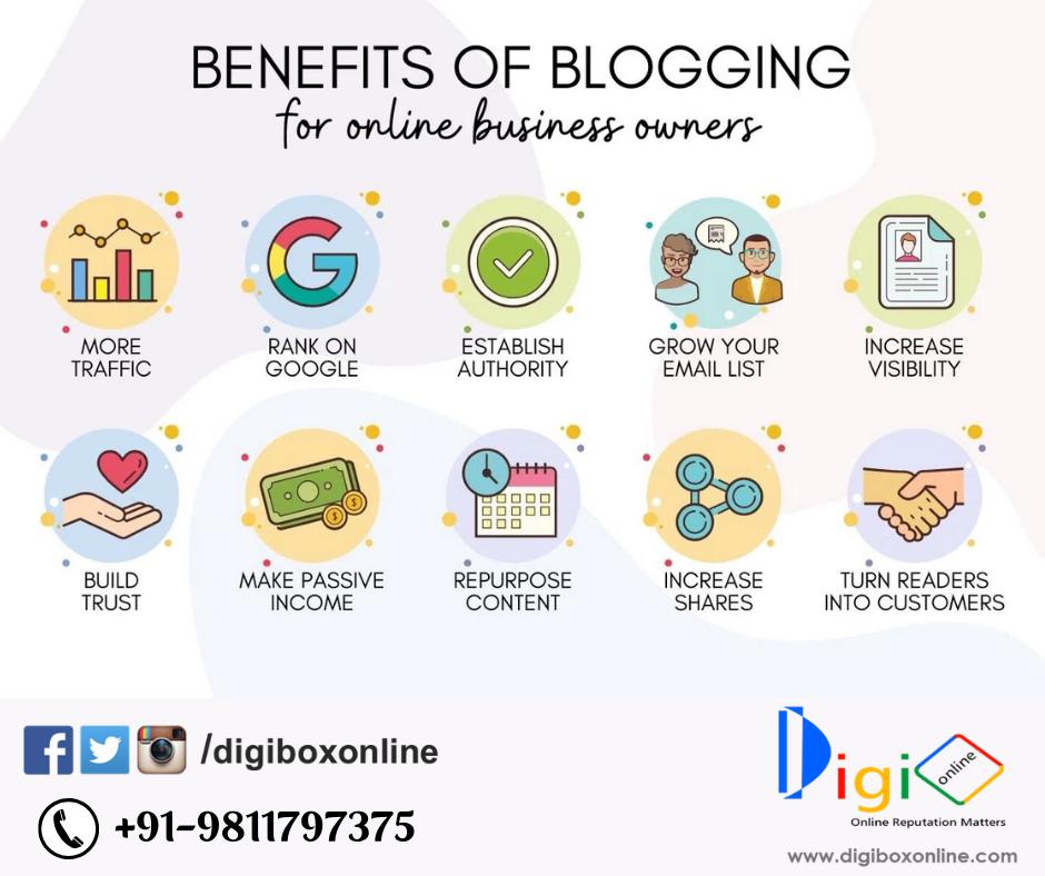 digiboxonline's tweet photo. Here's why #Online  business owners must focus on #blogging .

#reach #Rankings #Content  #targetaudience #Business #Blogs https://t.co/R1lPFGkX9q
