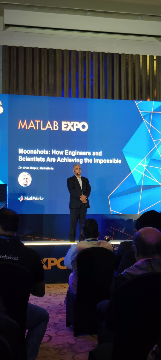 itsdswarup's tweet photo. Excited to be part of the #MatlabExpo, diving deep into the fascinating world of Engineering, SDV, AI, and thought-provoking discussions on GPT, LLM, and Climate Change. A fantastic event hosted by @MathWorks, providing valuable insights and sparking innovative ideas. https://t.co/xnCVw3aTR1