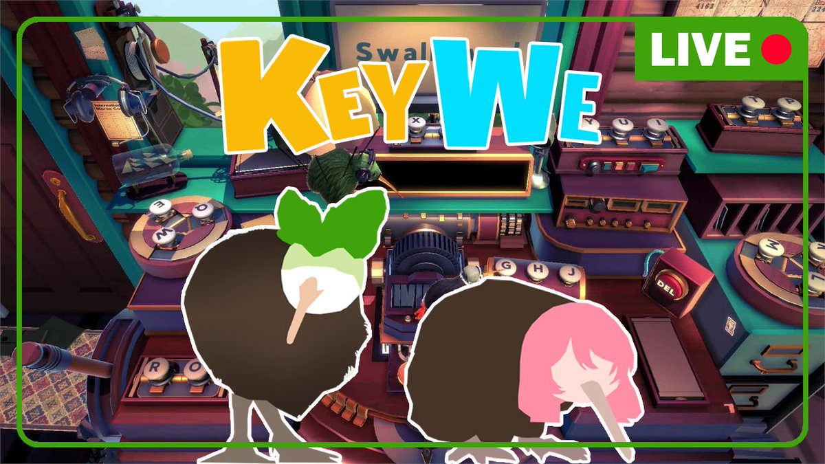 Hey Everyone, tonight we're going to be playing KeyWe with <a href="/Shieorie/">Shiori |🐾🦋| Demon Dog</a>! Every cooperative game we've done so far has ended in shambles so lets see how we go with this one! Starting now @ twitch.tv/bokchoywithsoy

#ENVtuber #Vtuber #twitch