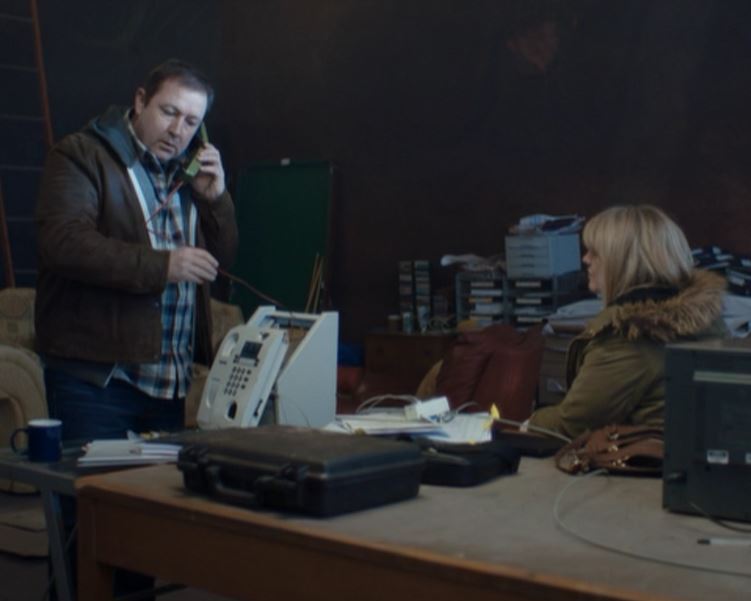 Wyfan2's tweet photo. COLD CALL (2019) - still relevant serial about care assistant (#SallyLindsay) robbed of her savings by phone fraudster (#DanSkinner). Like a barm cake PERSON OF INTEREST, loser-hacker #DanielRyan places Lindsay inside the home of fraud boss #PaulHiggins to care for his mother. https://t.co/KpkKvOPAZA
