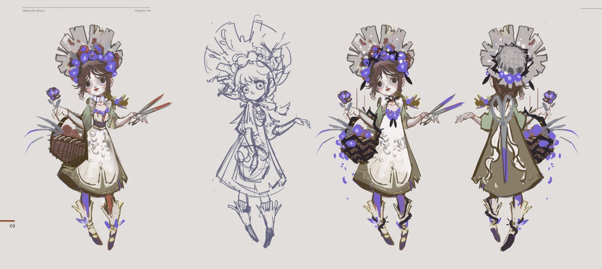 newihsus's tweet photo. #第五人格 
#identityVイラスト 

OC of gardener https://t.co/0lBr4CsYlG