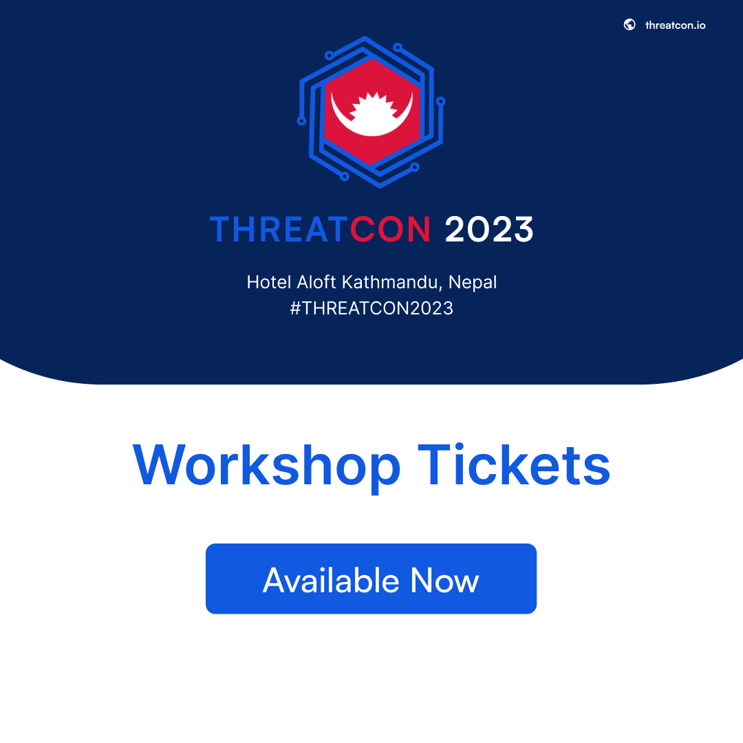 THREAT CON tweet media