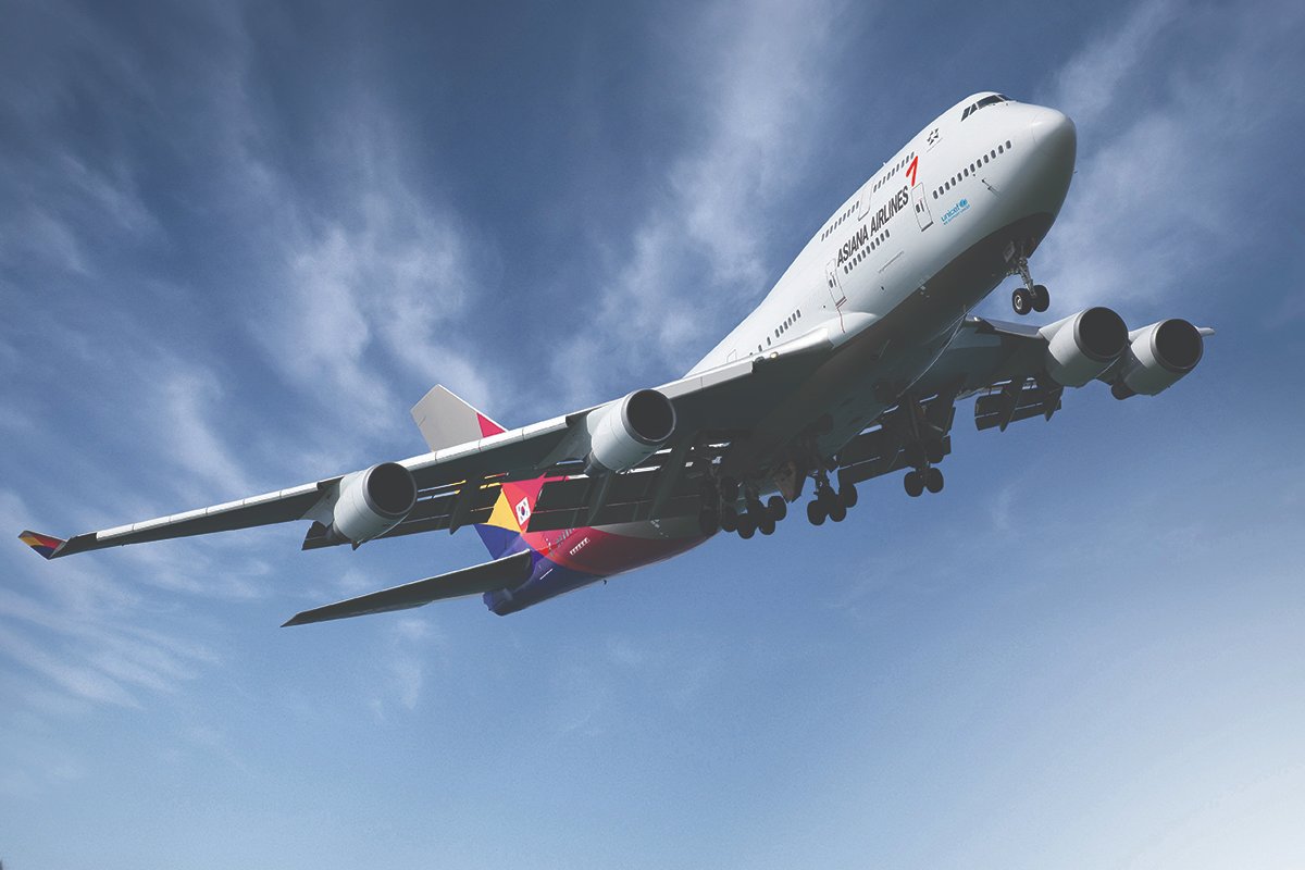 エバー航空Planetags B747 希少なオレンジ色 エバー航空Planetags B747