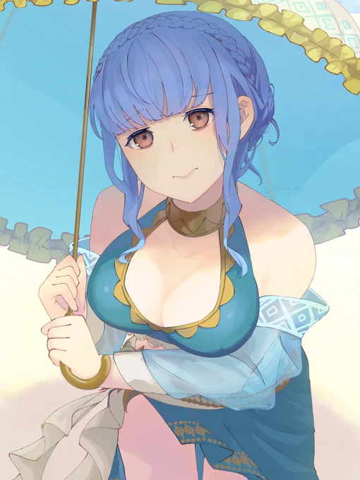加筆修正 1年前の水着マリアンヌちゃん