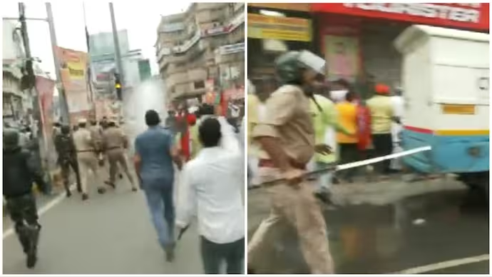 इस दमनकारी <a href="/nitishkumar/">Nitish Kumar</a> की पुलिस ने जो हमारे परिवार के एक सदस्य विजय कुमार सिंह जो की जहानाबाद नगर के <a href="/BJP4Bihar/">BJP Bihar</a> के महामंत्री थे उनकी हत्या कर दी है। हमारे साथी की मौत ज़ाया नहीं जाएगी और बिहार की जनता इनको सत्ता से बहुत जल्दी ही उखाड़ फेकेगी