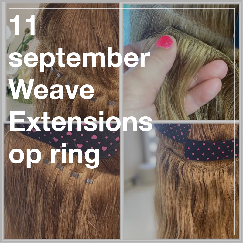 Hairextensions, ze zijn niet meer weg te denken. 
Met deze merk onafhankelijke training leer jij weaves op ring plaatsen. De vorige edities waren in zeer korte tijd uitverkocht. 

Geen investering vooraf, je hoeft niets mee te nemen. 
Inc certificaat.
wix.to/3QEp7vc