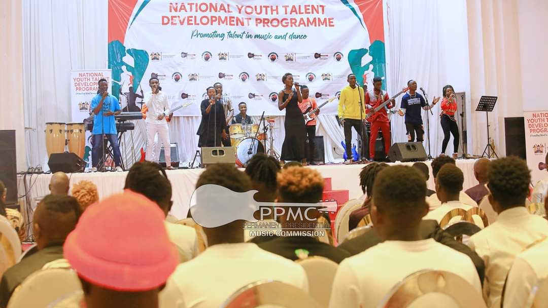 PPMC_KENYA's tweet photo. Throw 🔙 to some highlights from the Gala Concert of the 16th National Youth Development Programme, Coast Region in Mombasa 🎶. 

#NYTDP
#TalantaHela
#AlwaysAtYourService
#PPMCKenya https://t.co/ZjVbB6BZt2