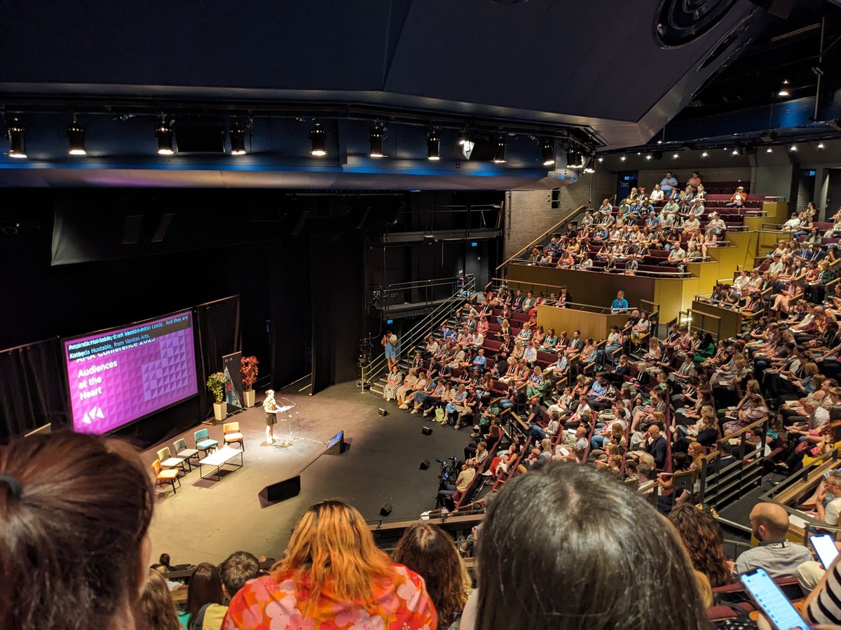 I'm at the #AMAConf today at the tremendous @LeedsPlayhouse!

Where my Yorkshire Arts Marketers at? Happy to connect to share lunch 🙋🏼‍♀️