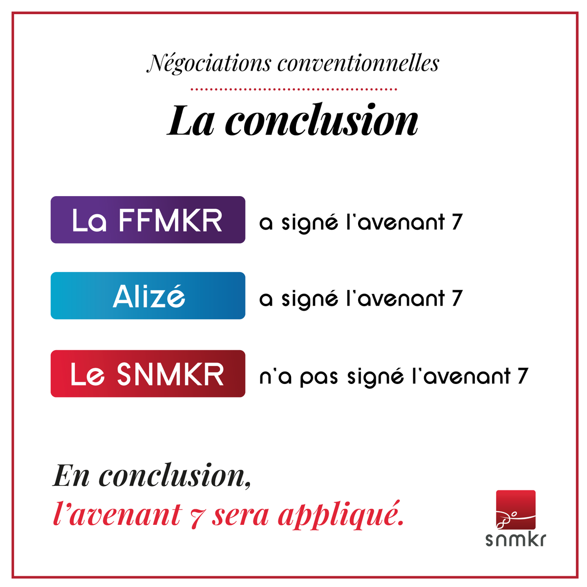 SNMKR1's tweet photo. Nous regrettons profondément la confusion et les informations contradictoires qui ont émaillé cette négociation et n’ont pas permis aux kinésithérapeutes de choisir librement leur avenir.

#teamkine #reprisenegokine #negokinecnam https://t.co/lvdsj8DmY2