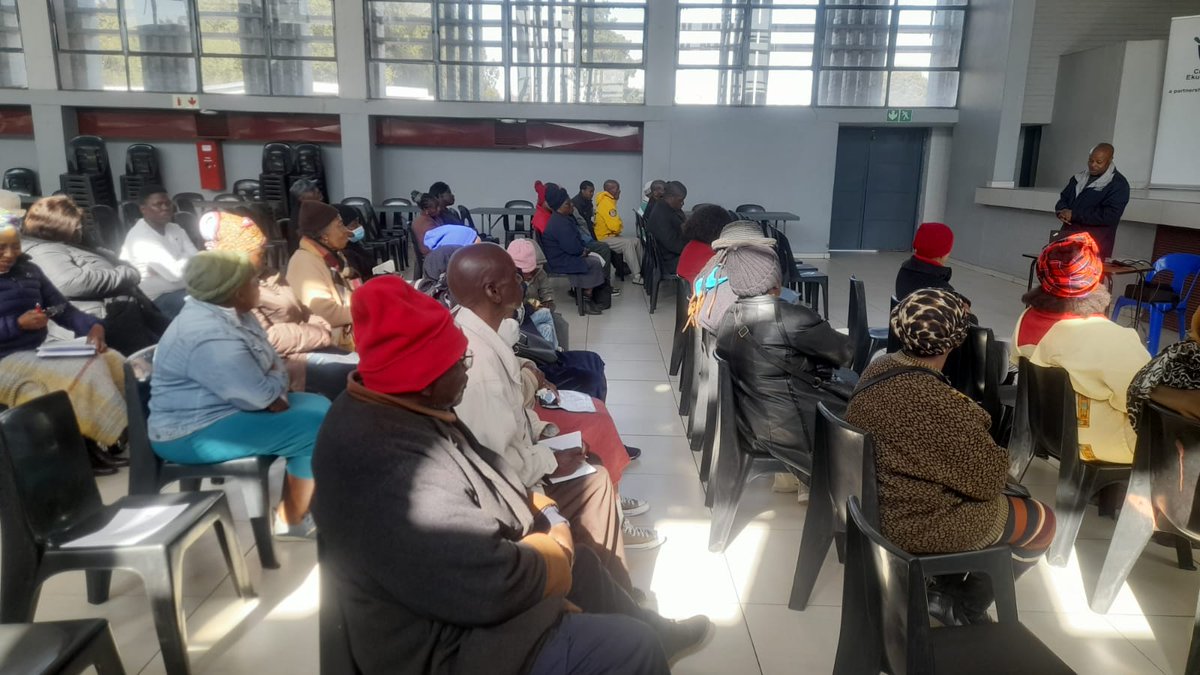 CITY OF EKURHULENI on Twitter "CoE is in Tsakani where members of co