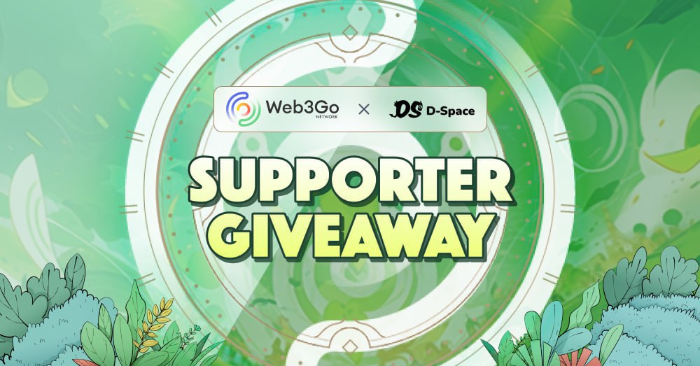🎉 DSpace has joined <a href="/Web3Go/">Web3Go Technology</a> for the #AIFiSummer #Giveaway!
💡As <a href="/Web3Go/">Web3Go Technology</a> rebrands to Data Intelligence Network to tackle AI-native digital asset ownership challenges, the #Web3Go #DIN Passport #NFT can be minted from July 10.
🎁 galxe.com/Web3Go/campaig…
⏰ 48H