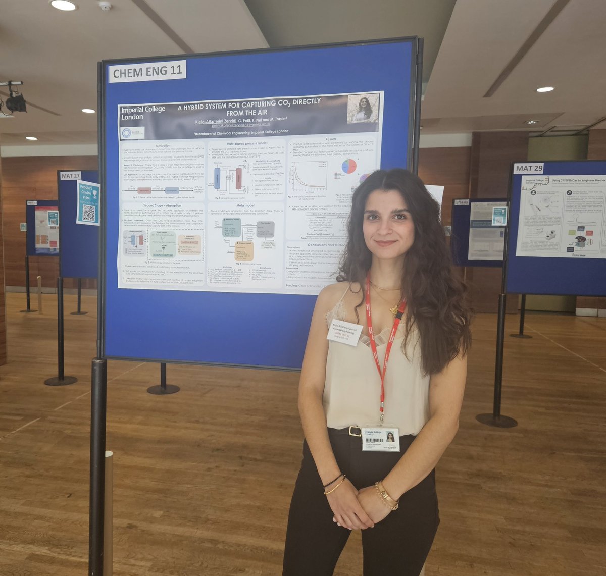 Looking forward for the upcoming #ICPhDShowcase today!
Please stop by my poster (CHEM ENG 11) to learn more about  direct air capture.
Register for tickets: eventbrite.co.uk/e/phd-summer-s……View entries online: bit.ly/icshowcase23
Vote for your favourite: airtable.com/shrFe1vkuAt6UY…