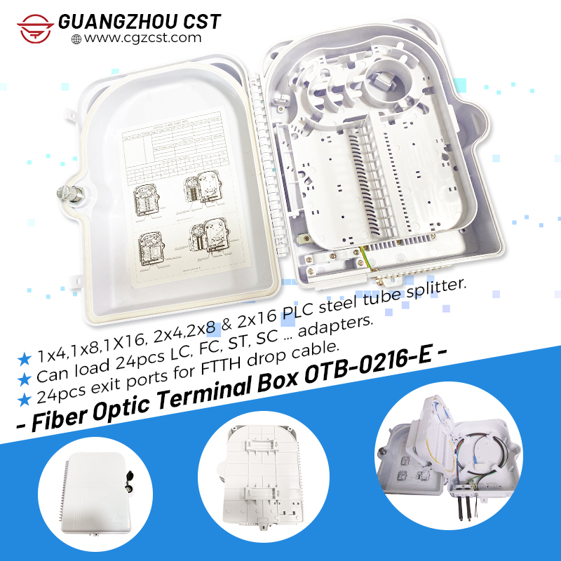 linaliu06981315's tweet image. Plastic Fiber Optic Terminal Box （with splitter cassette）
Model：OTB-0216-E
Dimension：274.3*313.4*114.1mm
WhatsApp: +86 137 9442 8448
Email：csto@cgzcst.com
#fiberopticterminalbox
#terminalbox
#ftth